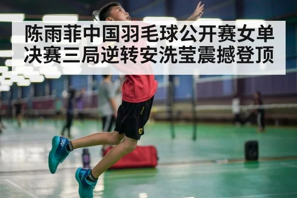 陈雨菲中国羽毛球公开赛女单决赛三局逆转安洗莹震撼登顶